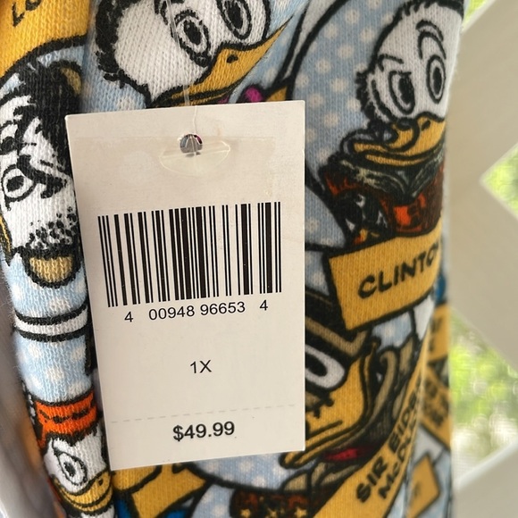 ‘Disney Ducks’ Allover Print Adult Joggers - Picture 8 of 11
